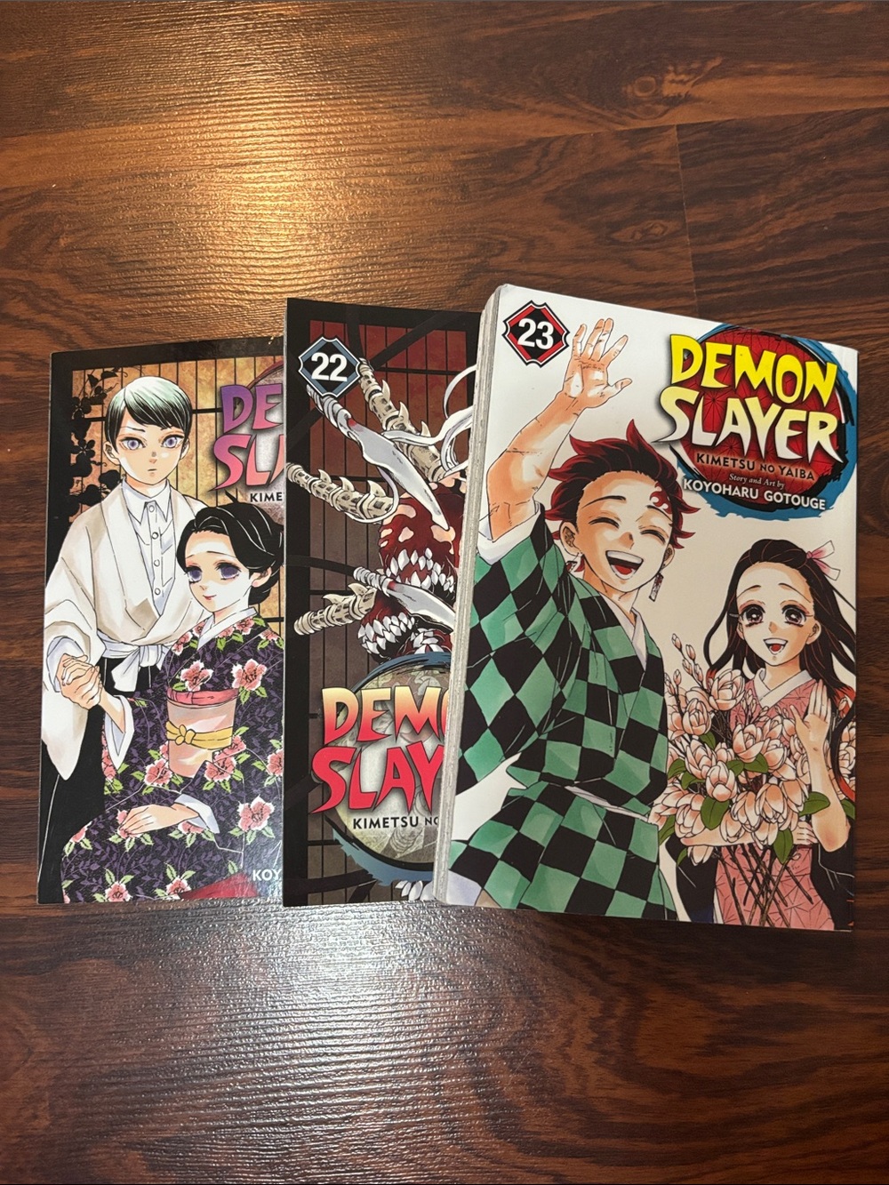 Demon Slayer Manga Volumes Set - Bright Color Covers
